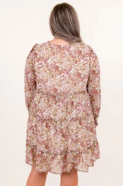 A Sky Full Of Flowers Dress, Cognac 12 A Sky Full Of Flowers Dress, Cognac -Chic Soul Store ASkyFullOfFlowersDress Cognac 2988