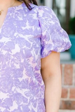 A Springtime Waltz Dress, Purple -Chic Soul Store ASpringtimeWaltzDress Purple 5
