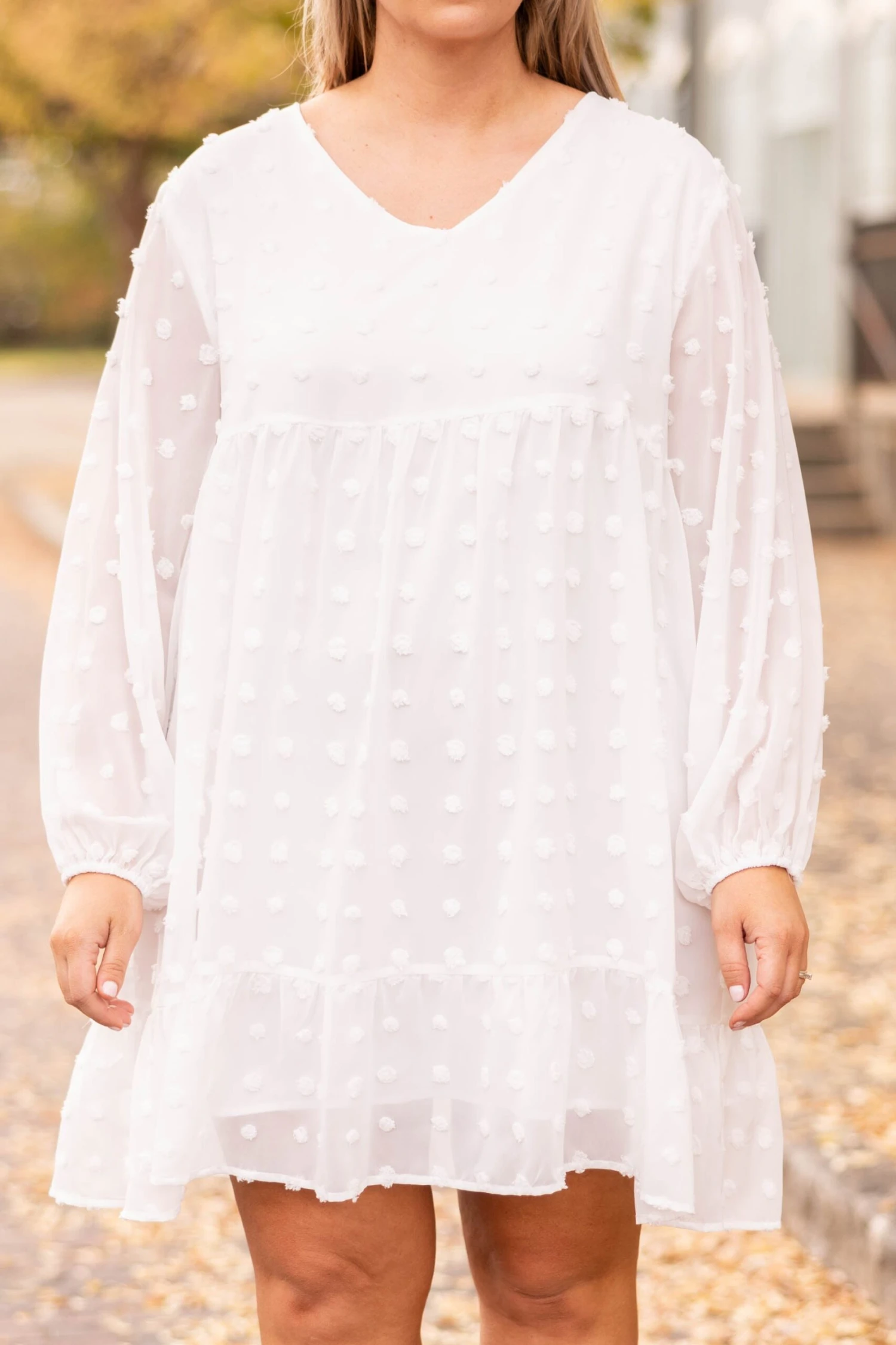 A Touch Of Class Dress, White 6 A Touch Of Class Dress, White - Image 4