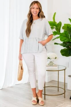 A Welcoming Smile Top, Light Green -Chic Soul Store AWelcomingSmileTop LightGreen 6