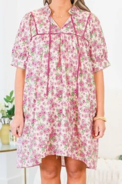 Add Up My Love Dress, Pink -Chic Soul Store AddUpMyLoveDress Pink 3
