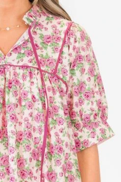 Add Up My Love Dress, Pink -Chic Soul Store AddUpMyLoveDress Pink 4