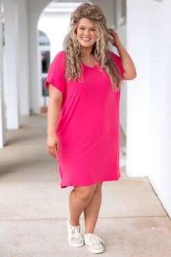 Admire This Beauty Dress, Fuchsia -Chic Soul Store AdmireThisBeautyDress Fuchsia 19