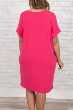 Admire This Beauty Dress, Fuchsia -Chic Soul Store AdmireThisBeautyDress Fuchsia