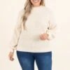 Affectionately Yours Sweater, White