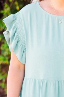 All A Dream Dress, Light Slate -Chic Soul Store AllADreamDress LightSlate 4