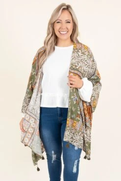 All About Patterns Kimono, Olive