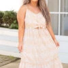 All Above Him Dress, Coral -Chic Soul Store AllAboveHimDress Coral 3339