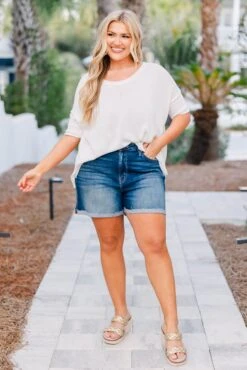 All Because Of You Shorts, Dark Wash -Chic Soul Store AllBecauseOfYouShorts DarkWash 2 02146c2c 9e5a 452b 9593 640460d1f084