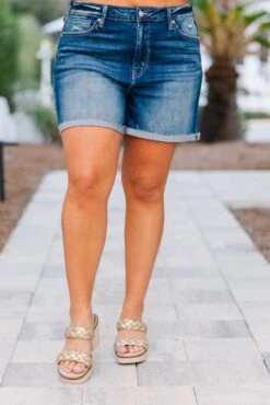 All Because Of You Shorts, Dark Wash -Chic Soul Store AllBecauseOfYouShorts DarkWash 6 9184d4aa 7d39 432e 8078 22192cdcc569