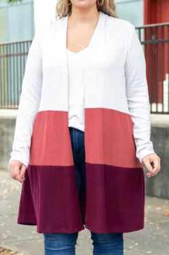 All Business No Play Cardigan, Oyster-Marsala-Burgundy 11 All Business No Play Cardigan, Oyster-Marsala-Burgundy -Chic Soul Store AllBusinessNoPlayCardigan Oyster Marsala Burgundy 0171