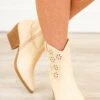 All For Fun Booties, Beige -Chic Soul Store AllForFunBooties Beige 2