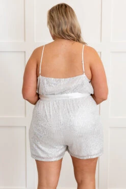 All For Love Romper, White -Chic Soul Store AllForLoveRomper White 7917