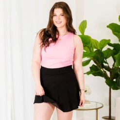 All In Good Fun Skort, Black