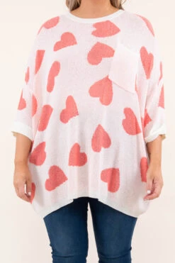 All Of My Kindness Sweater, Orange Heart 11 All Of My Kindness Sweater, Orange Heart -Chic Soul Store AllOfMyKindnessSweater OrangeHeart 3555