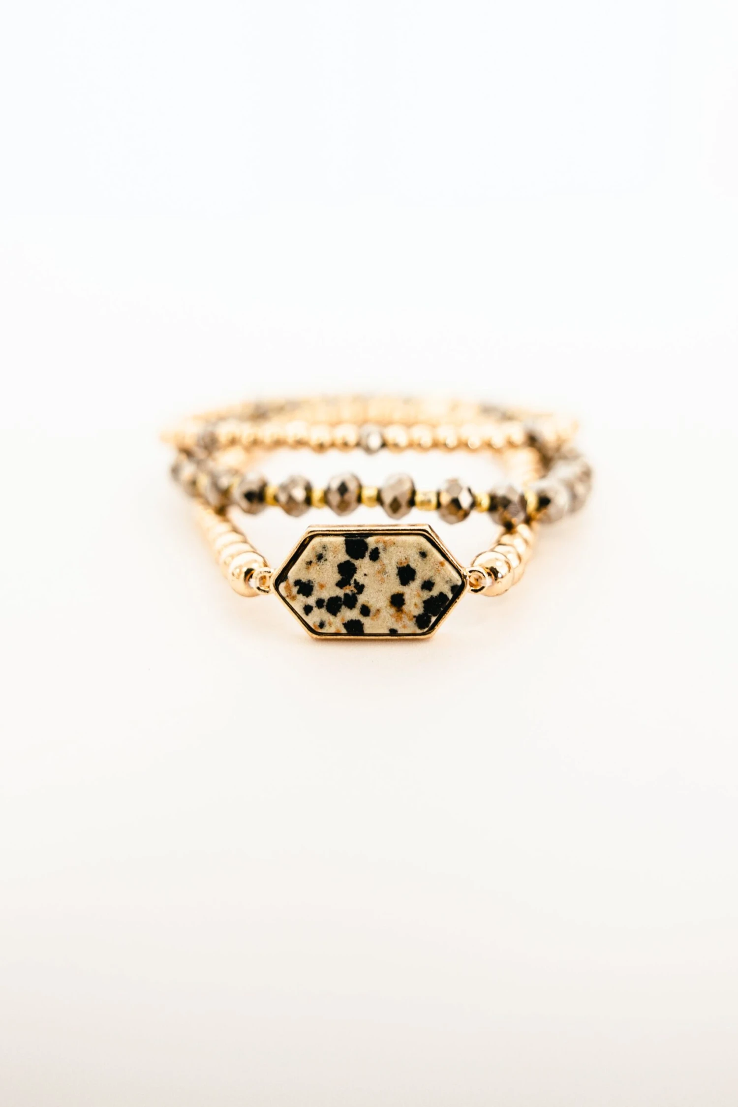 All Sides Of Me Bracelet, Dalmatian 3 All Sides Of Me Bracelet, Dalmatian