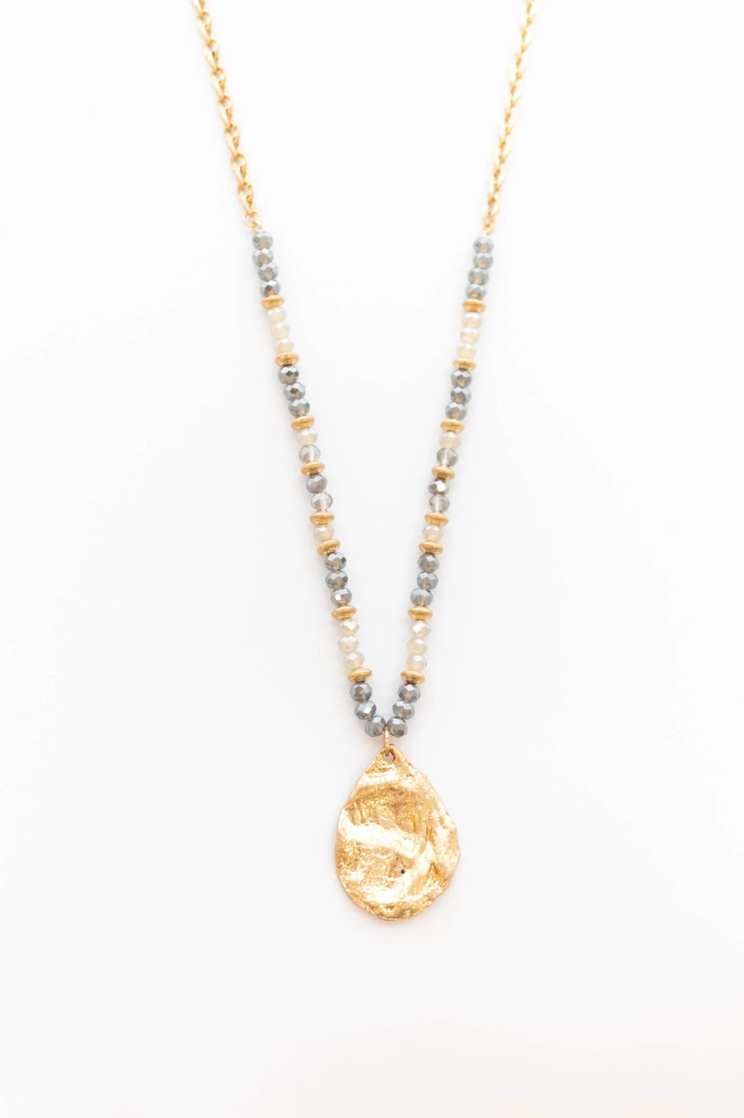 All The Drama Necklace, Gold 5 All The Drama Necklace, Gold - Image 3