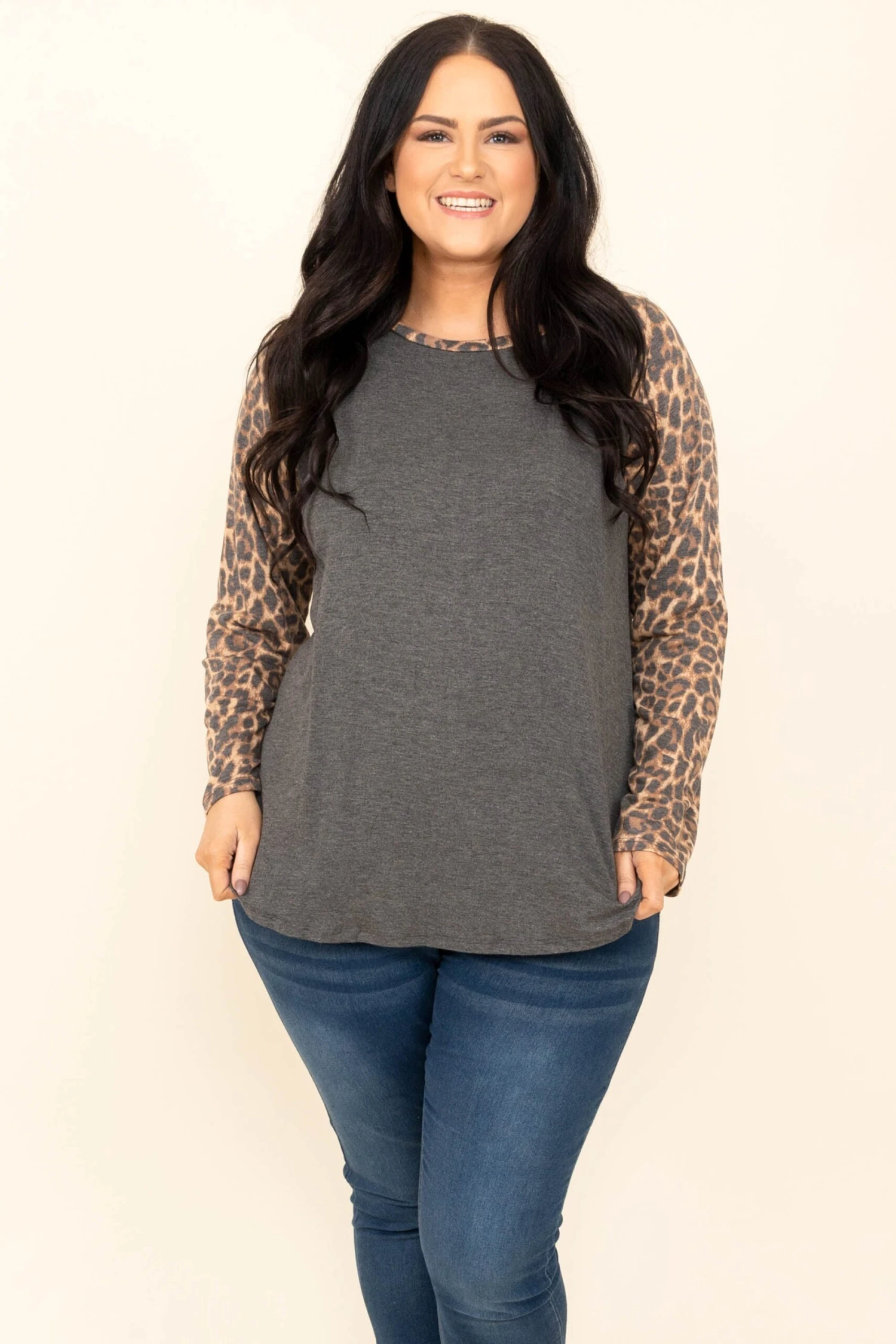 All The Fun Top, Charcoal 3 All The Fun Top, Charcoal