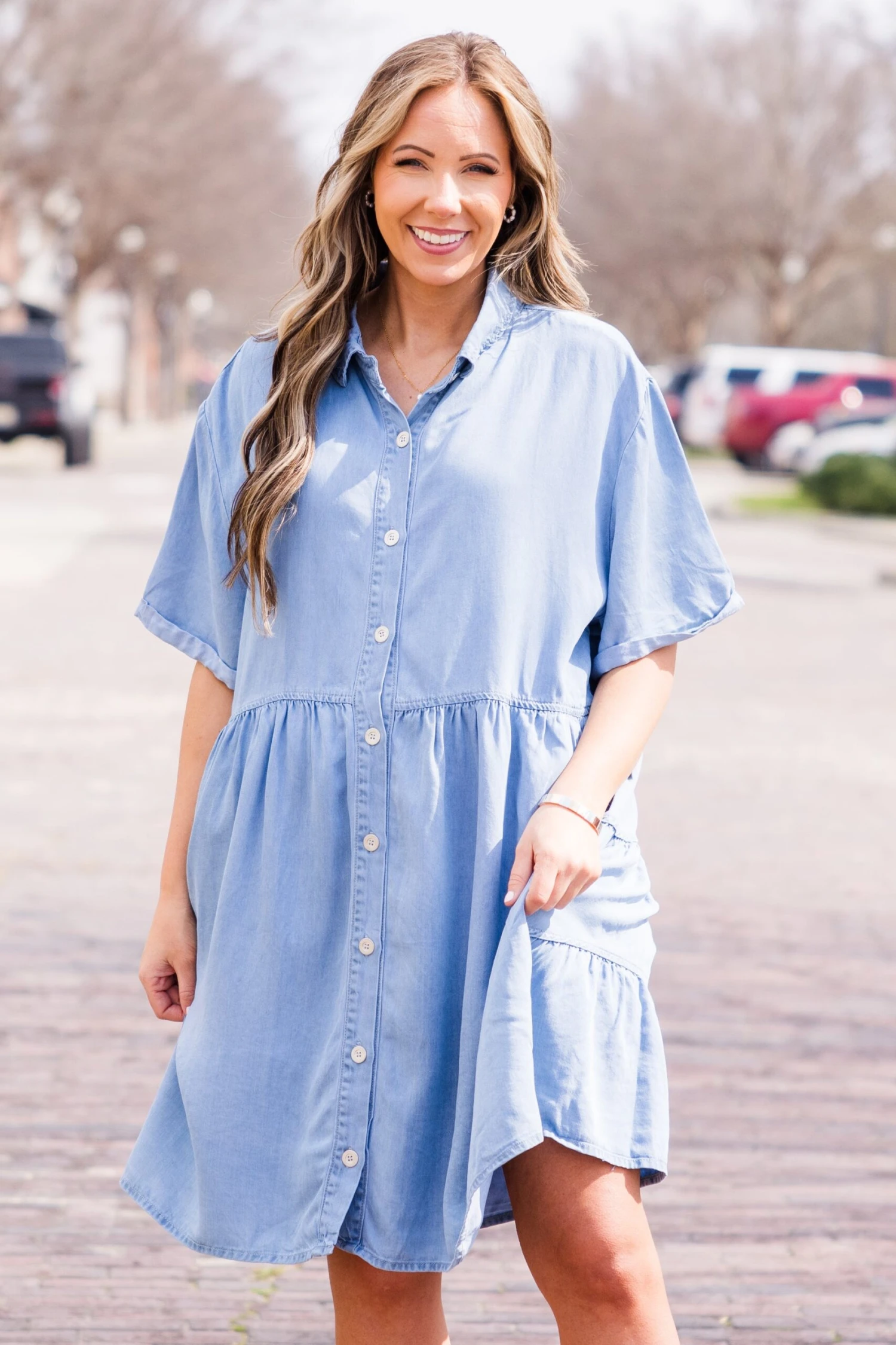 All The Joy Dress, Light Wash 4 All The Joy Dress, Light Wash - Image 2