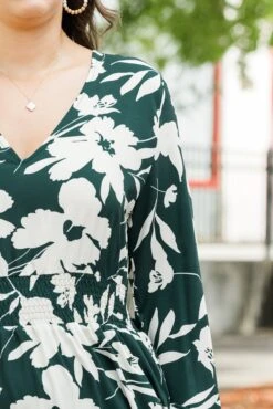 Alluring Autumn Dress, Green 13 Alluring Autumn Dress, Green -Chic Soul Store AlluringAutumnDress Green 1 2