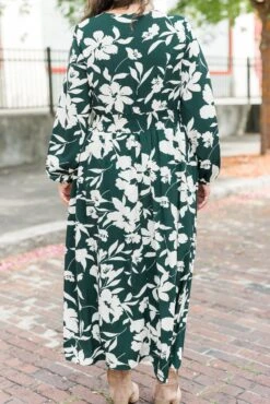 Alluring Autumn Dress, Green 15 Alluring Autumn Dress, Green -Chic Soul Store AlluringAutumnDress Green 4