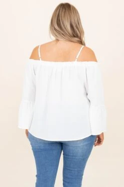 Aloha Girls Top, Ivory -Chic Soul Store AlohaGirlsTop Ivory 9964