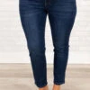 Alone Time Jeggings, Navy