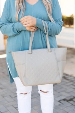 Alongside You Purse, Taupe