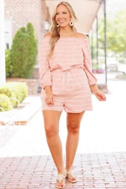 Always Adventuring Romper, Mauve -Chic Soul Store AlwaysAdventuringRomper Mauve 5