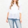 Always Ahead Top, White -Chic Soul Store AlwaysAheadTop White 3