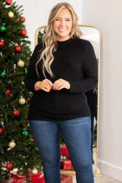 Always Be Happy Top, Black