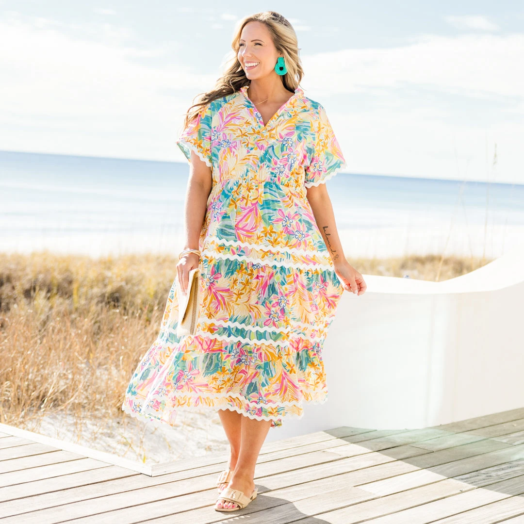 Always Daylight Maxi Dress, Yellow 9 Always Daylight Maxi Dress, Yellow - Image 7