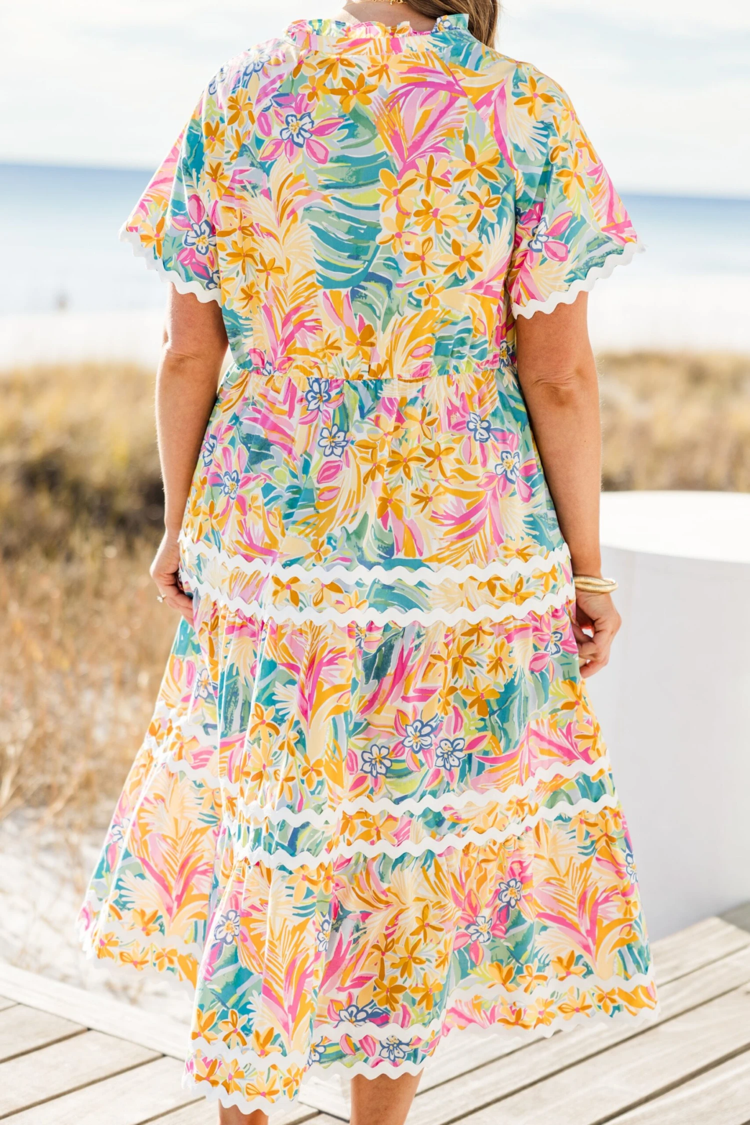 Always Daylight Maxi Dress, Yellow 8 Always Daylight Maxi Dress, Yellow - Image 6