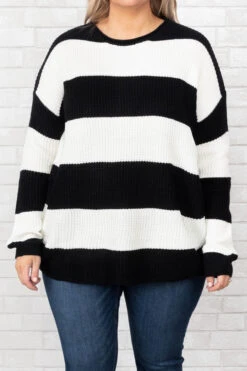 Always Have Hope Sweater, Black White -Chic Soul Store AlwaysHaveHopeSweater BlackWhite 9519