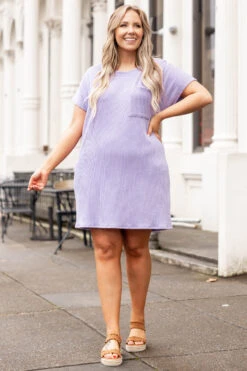 Always In Love Dress, Lavender -Chic Soul Store AlwaysInLoveDress Lavender 0156