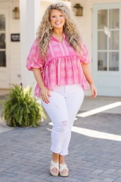 Always So Complicated Top, Pink -Chic Soul Store AlwaysSoComplicatedTop Pink 5