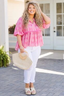 Always So Complicated Top, Pink -Chic Soul Store AlwaysSoComplicatedTop Pink 6