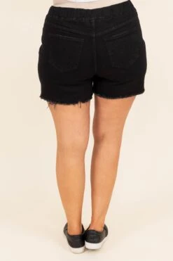 Always The Favorite Shorts, Black -Chic Soul Store AlwaysTheFavoriteShorts Black 9168
