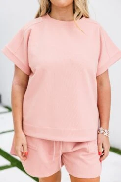 Always The Same Thing Top, Pink -Chic Soul Store AlwaysTheSameThingTop Pink 6