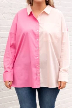 Always Together Top, Pink -Chic Soul Store AlwaysTogetherTop Pink 2