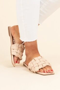 Another Day In The City Sandals, Nude