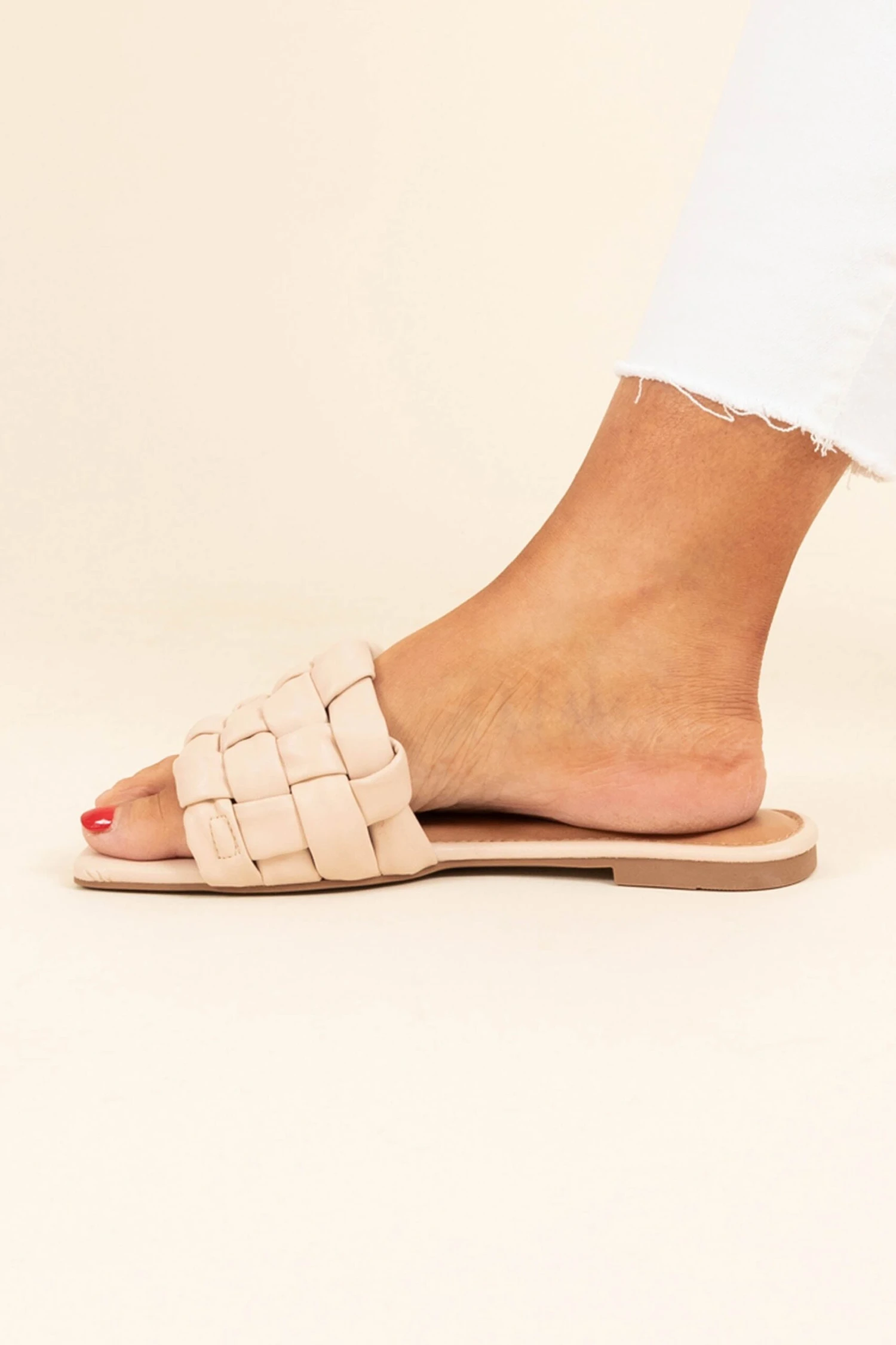 Another Day In The City Sandals, Nude 5 Another Day In The City Sandals, Nude - Image 3