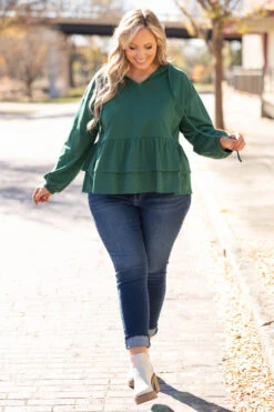 Another Mystery Top, Hunter Green -Chic Soul Store AnotherMysteryTop HunterGreen 9684