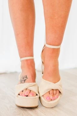 Another One Down Heels, Natural Linen -Chic Soul Store AnotherOneDownHeels NaturalLinen 3