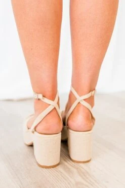 Another One Down Heels, Natural Linen -Chic Soul Store AnotherOneDownHeels NaturalLinen 5