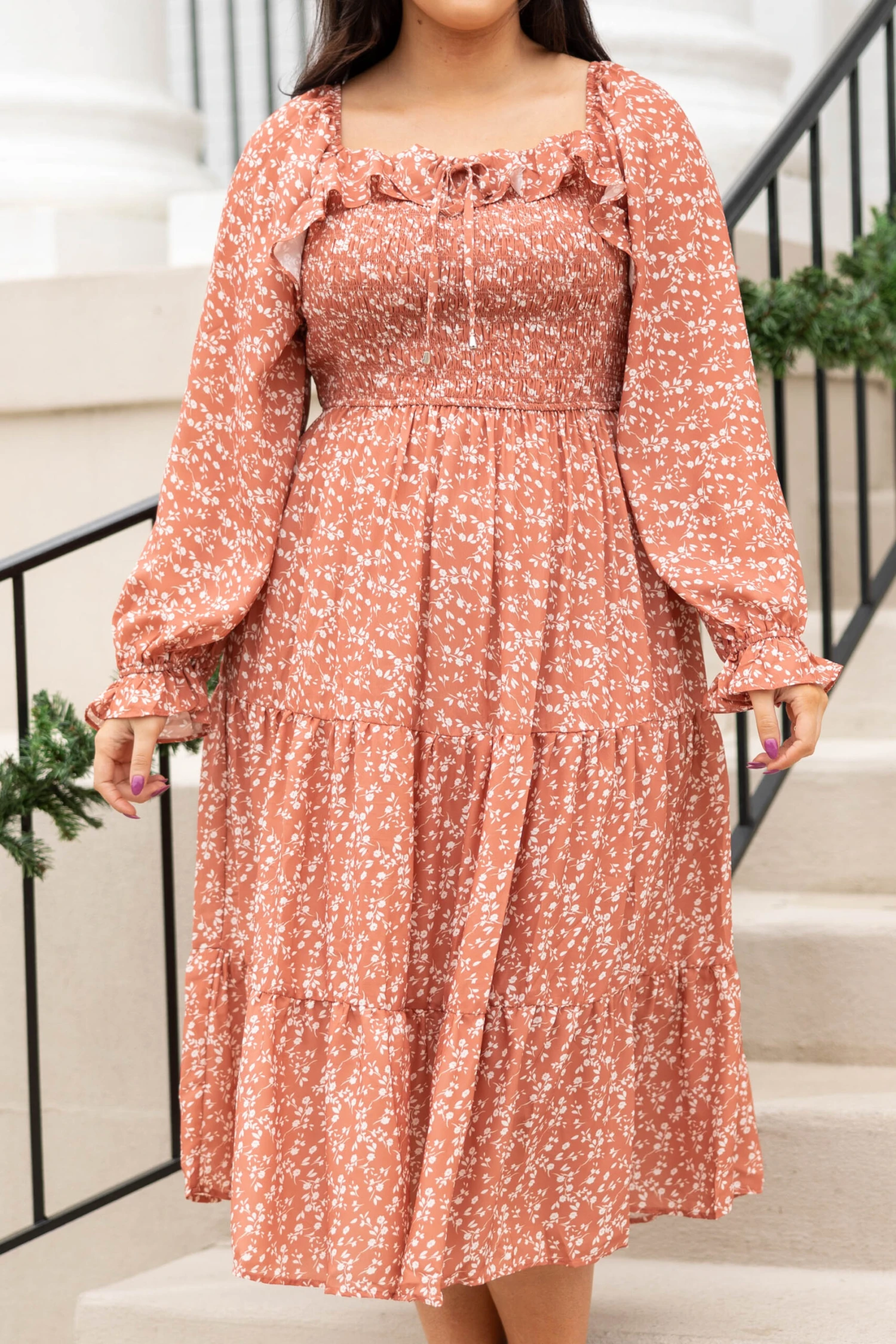 Another Trip Dress, Rust 6 Another Trip Dress, Rust - Image 4