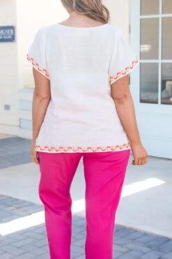 Another World Away Top, White -Chic Soul Store AnotherWorldAwayTop White fa836cc5 4a72 44be 8319 f87644d48a26