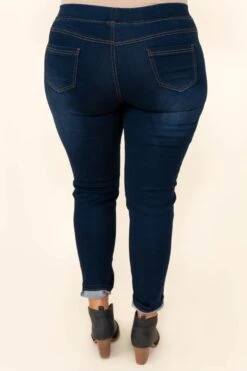 Answer The Phone Jeggings, Dark Wash -Chic Soul Store AnswerThePhoneJeggings DarkWash 5