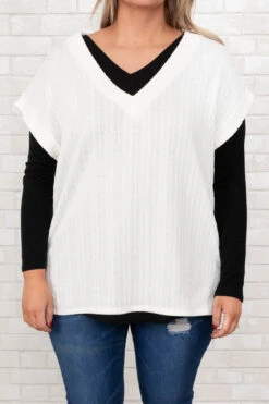 Anticipating This Moment Sweater Vest, Ivory 11 Anticipating This Moment Sweater Vest, Ivory -Chic Soul Store AnticipatingThisMomentSweaterVest Ivory 9958