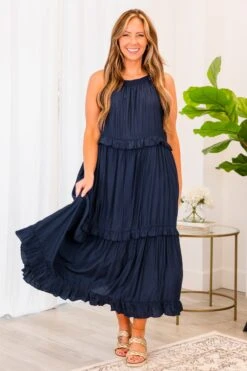 Anything About Me Dress, Blue -Chic Soul Store AnythingAboutMeDress Blue 4 e8a591f8 1de2 4f06 b219 fc5e83833c33